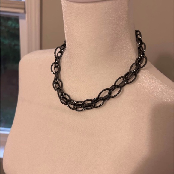 paparazzi Jewelry - Paparazzi Bold Black Chain Necklace